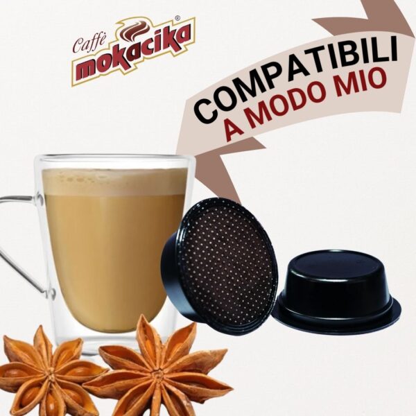 Compatibili CAFFE e SAMBUCA A Modo Mio - Mokacika