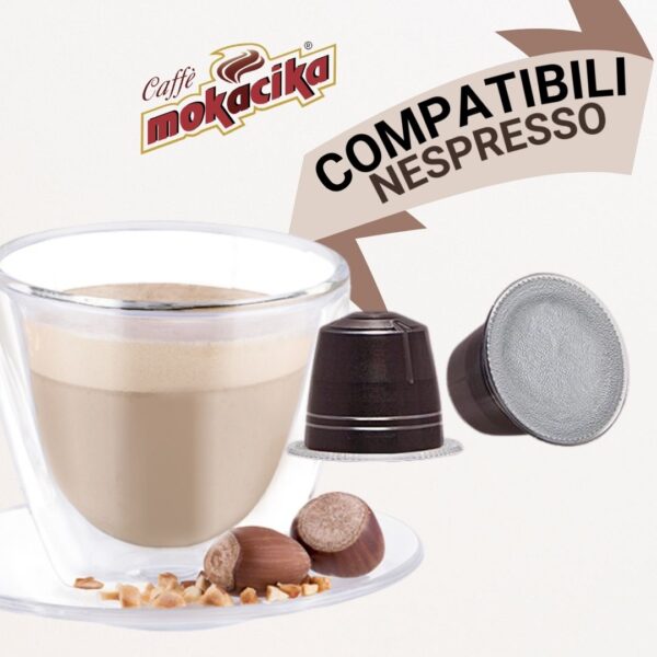 Compatibili Caffe al NOCCIOLINO Nespresso - Mokacika