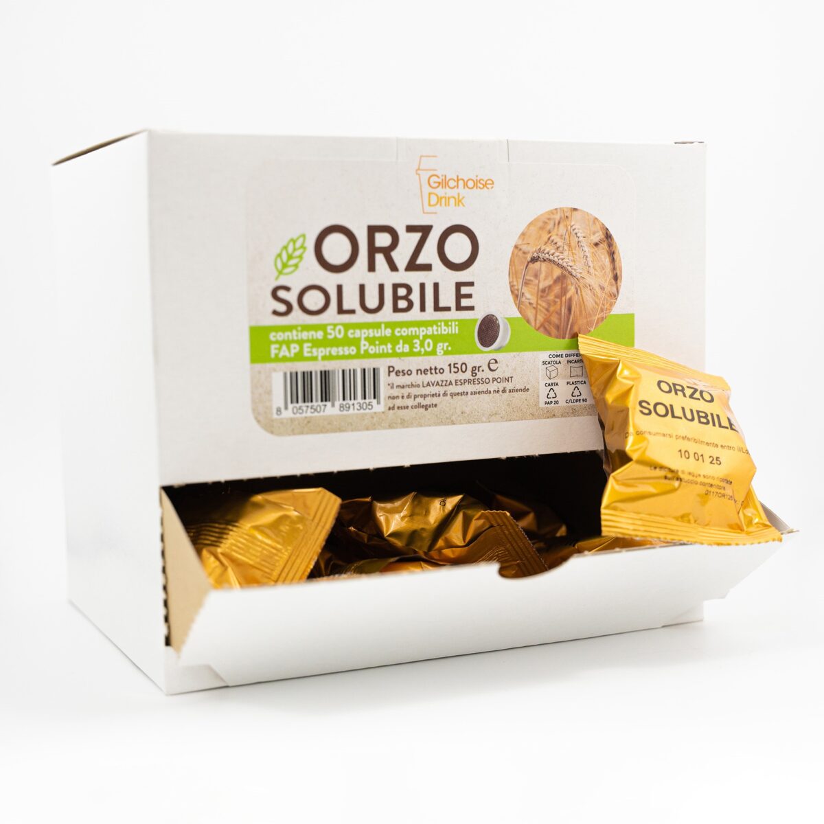 ORZO SOLUBILE Box Bevanda Solubile Espresso Point - Mokacika