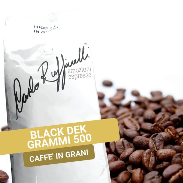 Caffè in Grani BLACK DEK 500gr - Magikaffe