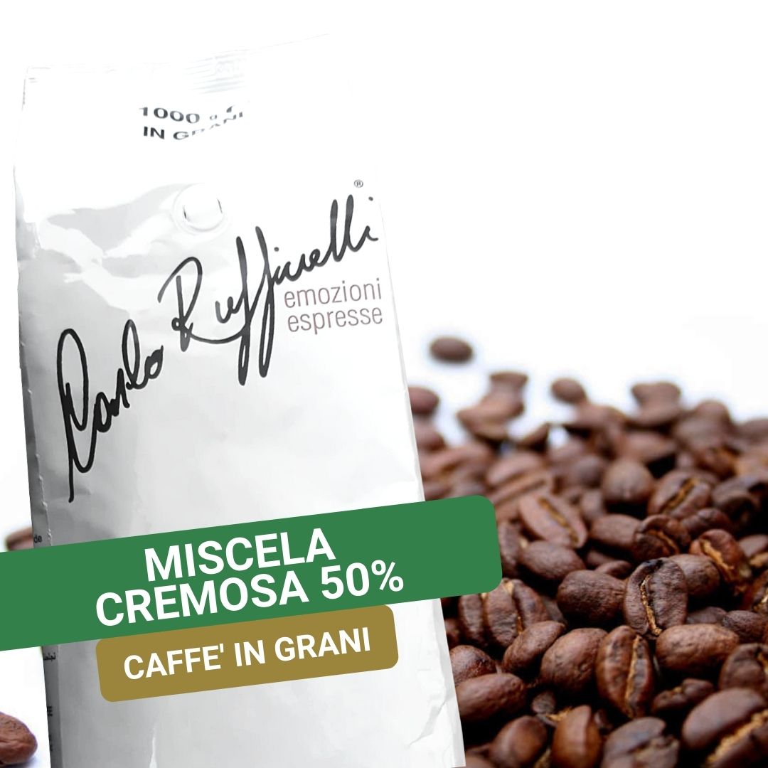 Caffè in Grani Miscela CREMOSA 50 Arabica - Magikaffe
