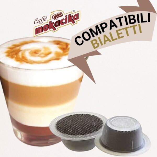 Mokaccino Capsule compatibili Bialetti - Magikaffe