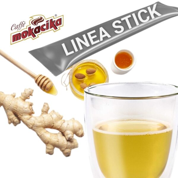 Tea Limone Miele Zenzero - Linea Stick - Mokacika