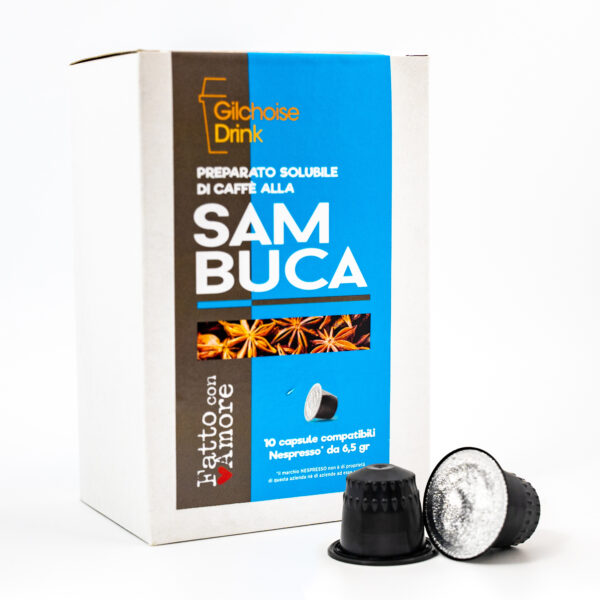 Caffè aromatizzato alla SAMBUCA Compatibili Nespresso - Magikaffè
